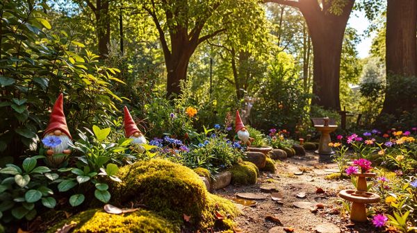 10 raisons d'intégrer des gnomes de jardin à votre déco extérieure