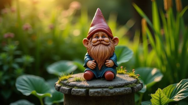 Gnome de jardin : une touche décorative pour l'extérieur
